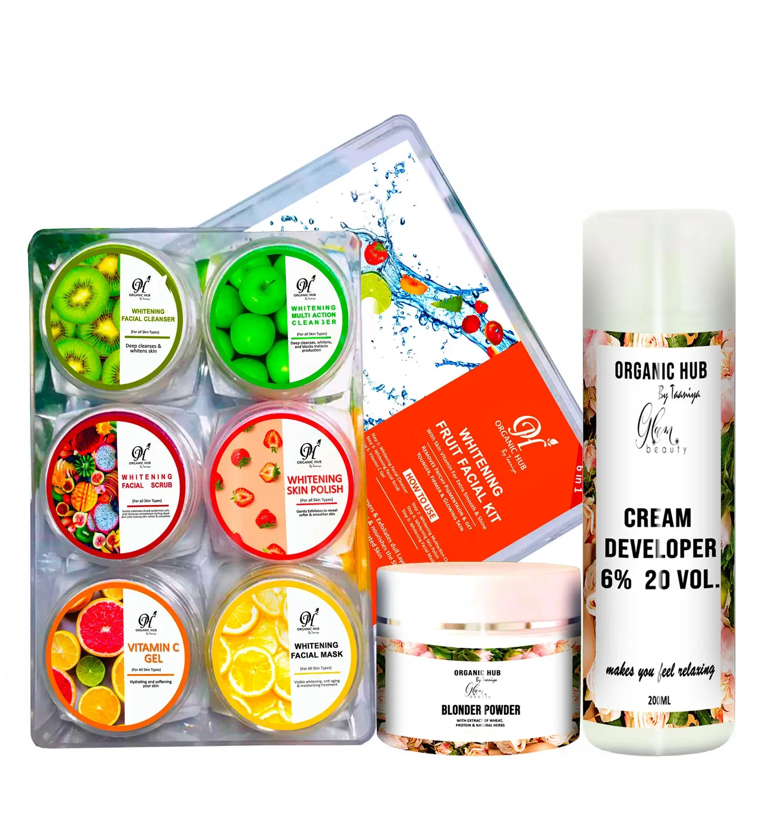 Organic-Hub-Whitening-fruit-Facial-HD-Glow-Polisher 1