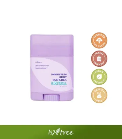 ISNTREE Onion Fresh Light Sun Stick In Pakistan